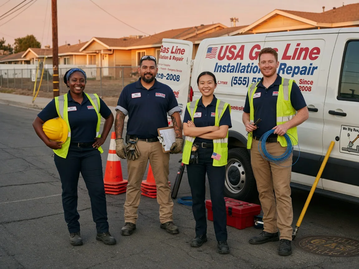 Gas Line Installation company in Xenia, IL